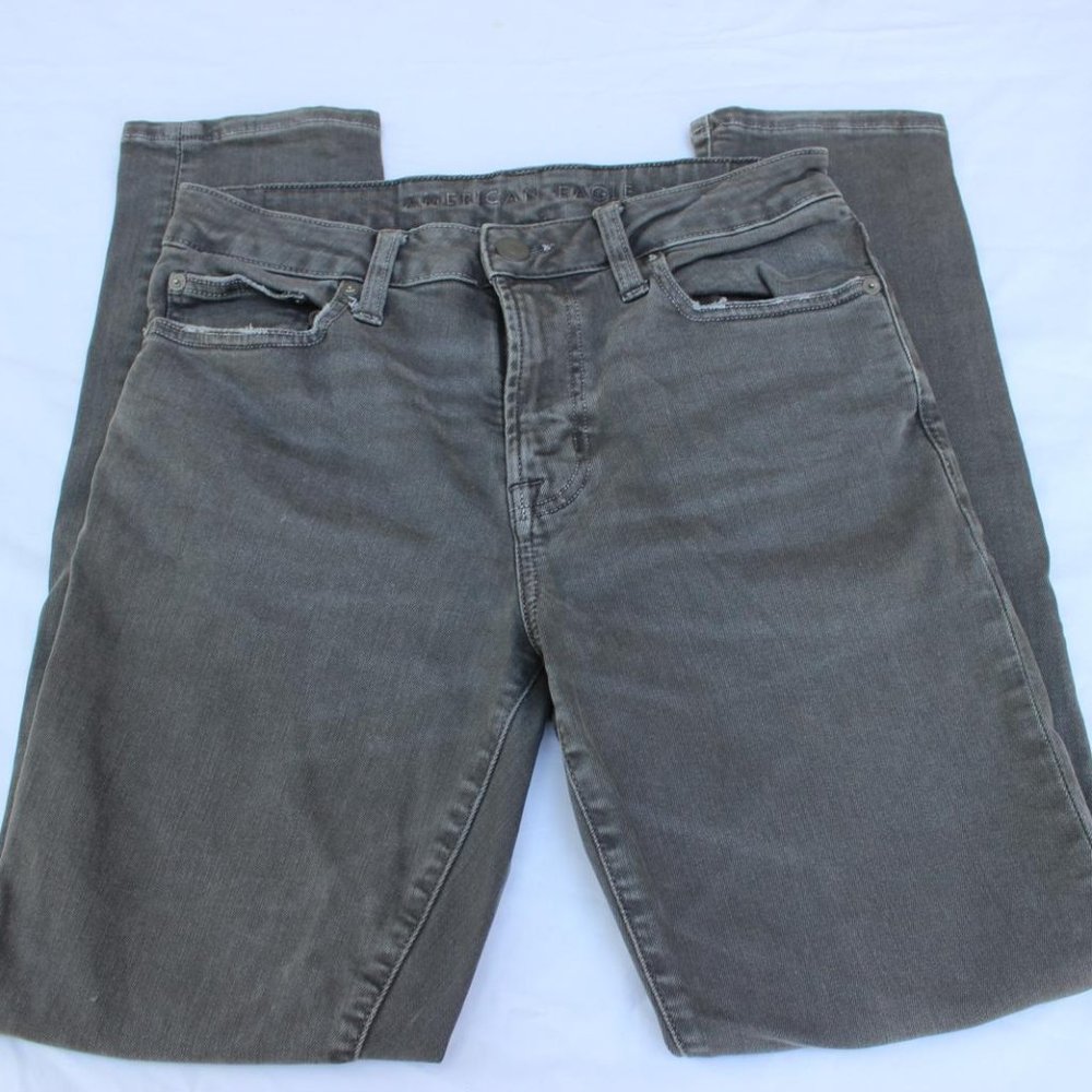 MENS LIGHT BLACK AMERICAN EAGLE NE(X)T LEVEL FLEX JEANS SIZE 28 x 30 5 POCKET